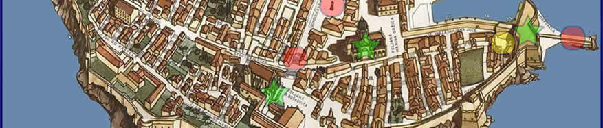 Dubrovnik City Map
