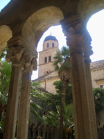 Belfry of the Franciscan Monastery in Dubrovnik