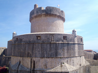 Minceta fortress - Large fort in Dubrovnik City walls