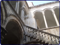 Staircase to the 2nd floor - Rector's Palace