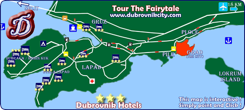 Three star Dubrovnik Hotels