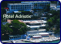 Panorama view of Hotel Adriatic