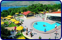 Pool area at Hotel Argosy