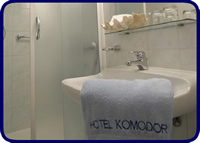Room Toilet at Hotel Komodor