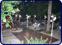 Terrace of Hotel Sumratin