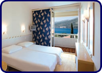 Sea view room at Hotel Valamar Club