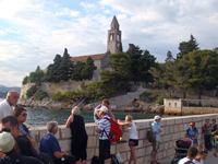 Lopud island Franciscan Monastery Tower