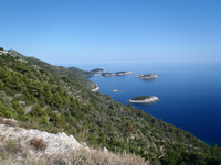 Mljet Island view