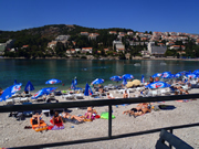 Lapad beaches in Dubrovnik