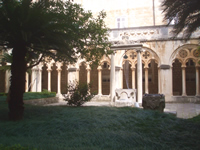 Cloister of Dominican Monastery in Dubrovnik