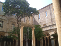 Dominican monastery cloister