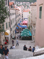 View from the Jesuit complex towards City centre