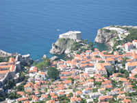 Lovrijenac og Bokar fortress panorama pic 