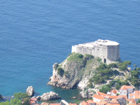 Lovrijenac Fortress in Dubrovnik
