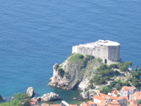  Lovrijenac Festung in Dubrovnik