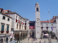 Luza square Dubrovnik
