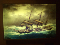 Maritime museum - Ship in storm