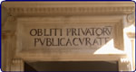 Obliti privatorum | publica curate