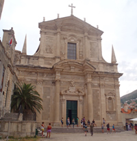 St Ignatius church in Dubrovnik