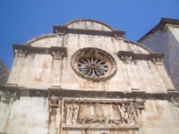 Holy Savior Church in Dubrovnik